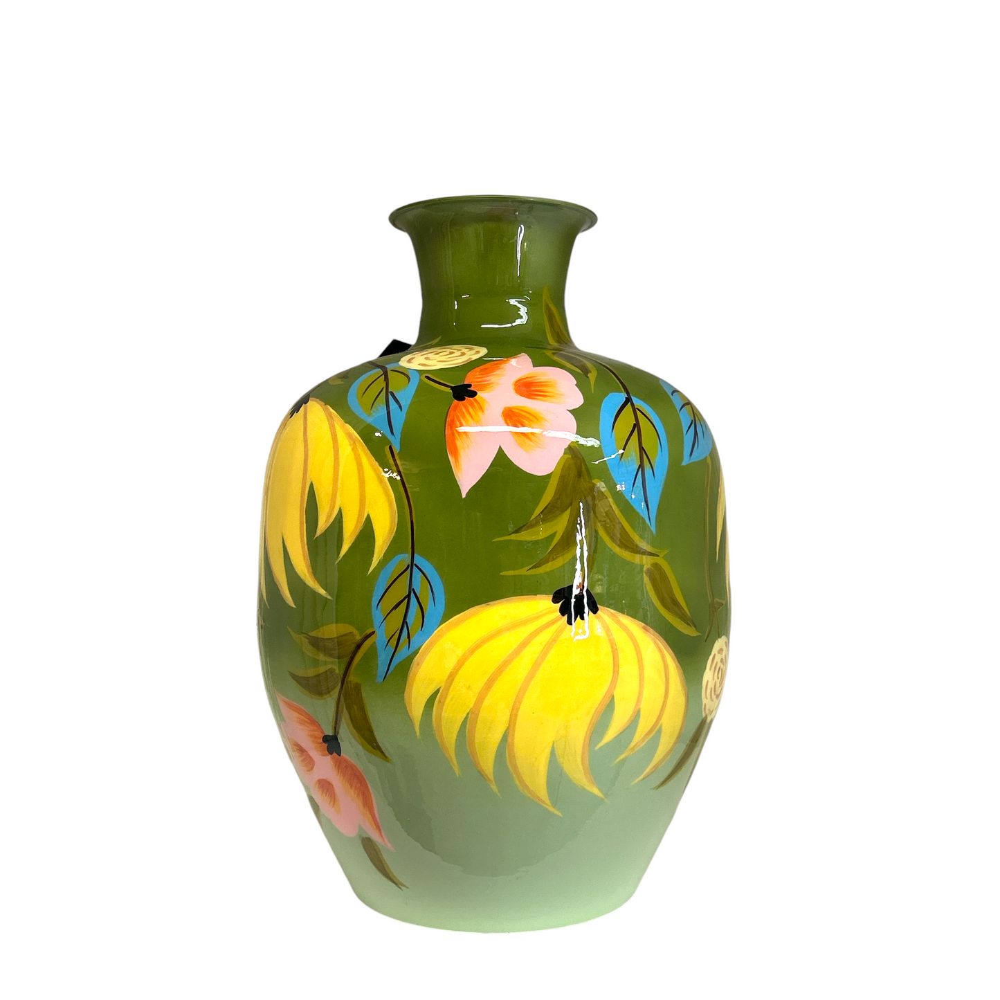 Vase handbemalte Emaille von Colmore by Diga