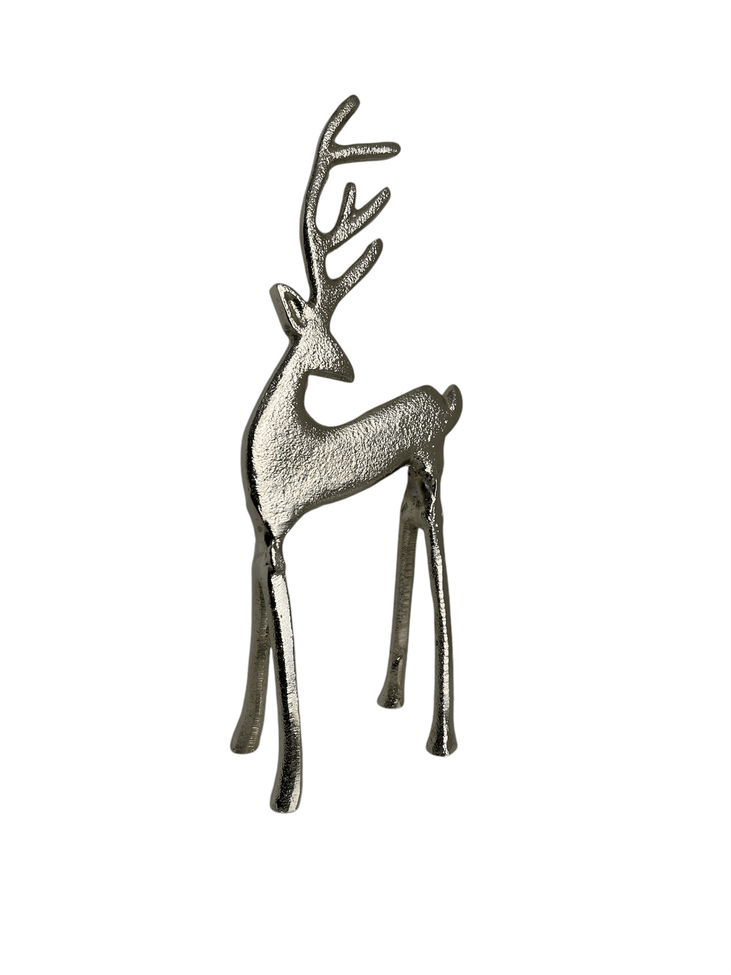 Skulptur / Figur Hirsch H25,5cm silber