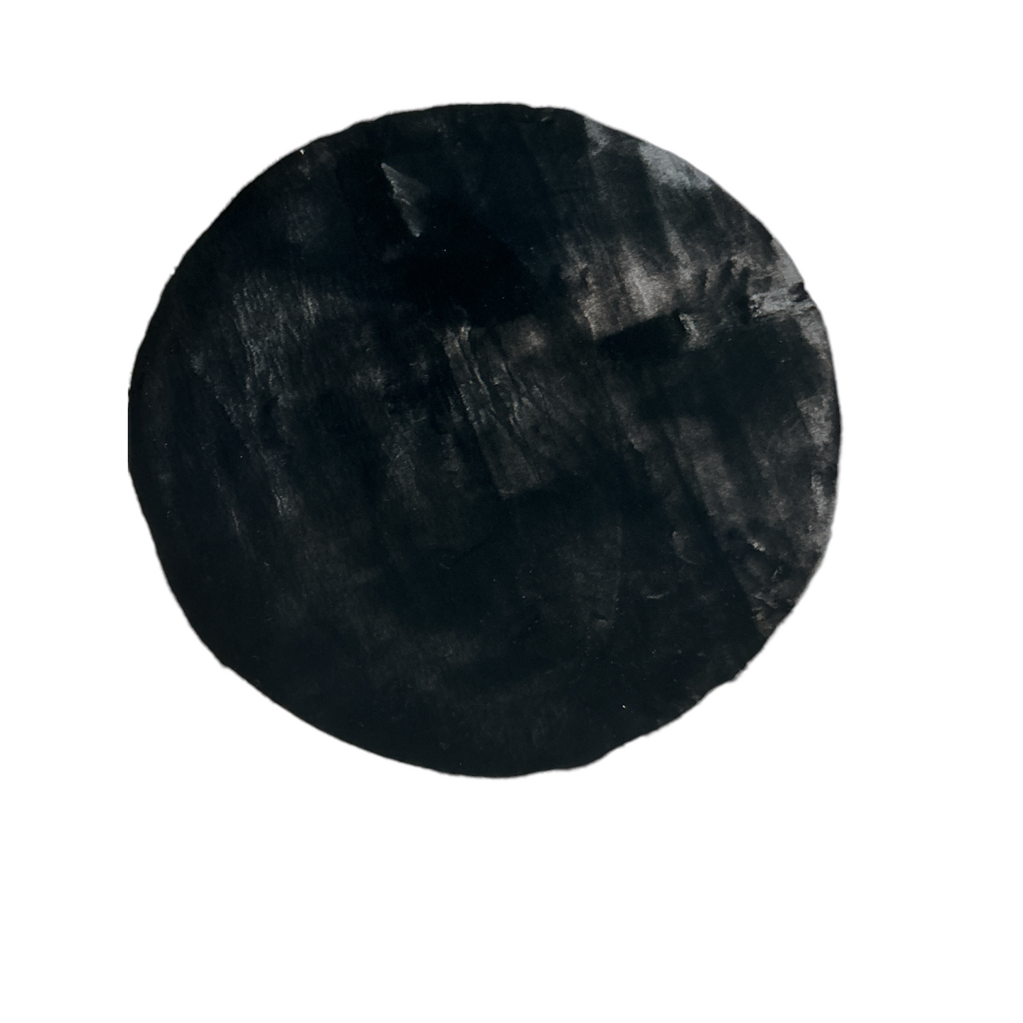 Deko Kunstteppich schwarzer Pelz von Cleanwalk