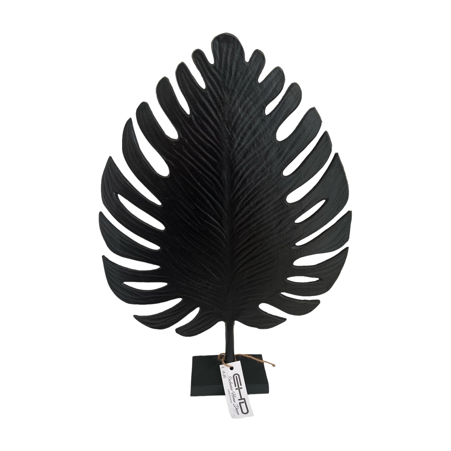 Skulptur eines Batt in der Farbe Schwarz aus Metall