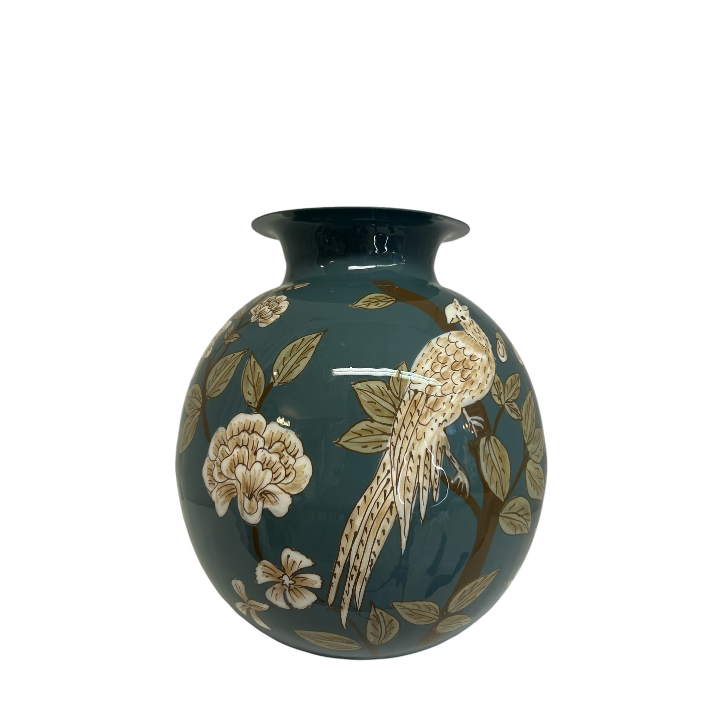Vase handbemalte Emaille von Colmore by Diga