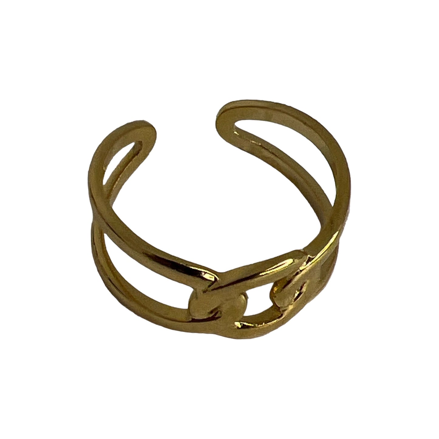 Damenringe in der Farbe Gold