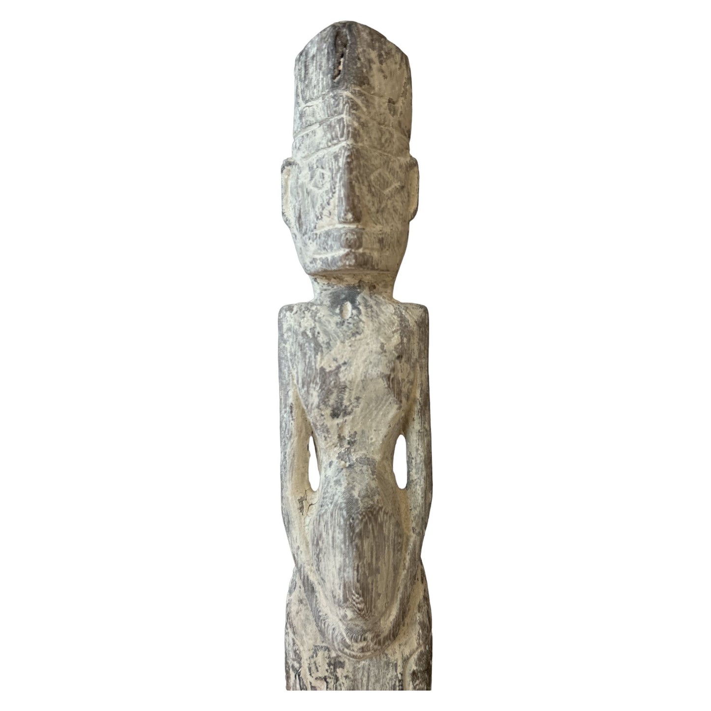 Grosse Statue im ähnlichen Style der Nudahiva Kultur