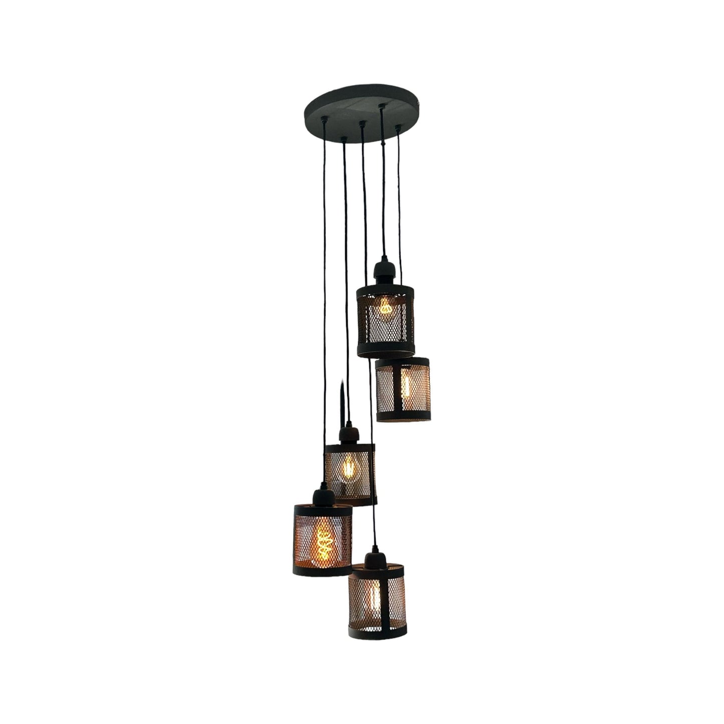 Industrie-Style Pendelleuchte 5-flammig | Light & Living (Ausstellungsstück)