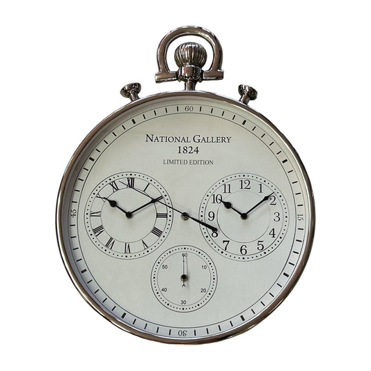 Wanduhr_Limited_Edition_Weiss_Silber